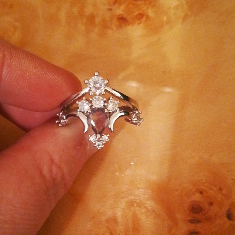 Swarovski Crystal Components Ring - image 2